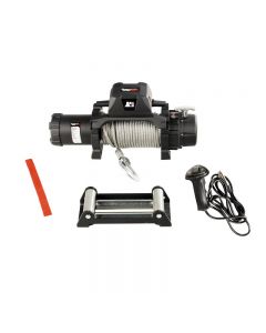 Rugged Ridge Trekker Winch, 10,000 LBS, Cable, IP68 Waterproof, Wired Remote- RUGG-15100.07