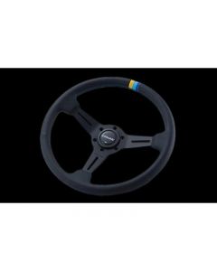 Greddy ZN6|C6 All Leather w/ 3 Color Stripe Steering Wheel- GRED-16610001