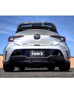 TOM'S Racing- Rear Bumper Diffuser [No-Exhaust Outlet] for 2019+ Toyota Corolla Hatchback * ETA Mid June * - TMS-52159-TZE21-NF