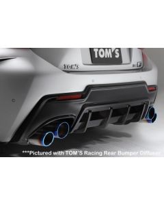 TOM'S Racing - Stainless Exhaust System (TOM'S Barrel/Titanium Tips) for 2015+ Lexus RCF - TMS-17400-TUC10