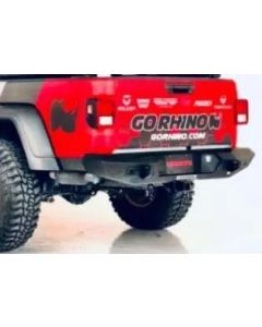 Go Rhino Trailline Rear One Piece Full Jeep Gladiator JT Bumper Jeep Gladiator 2020- GO R-273120T