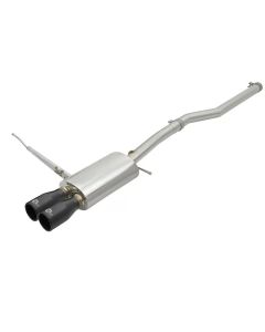 aFe POWER Mach Force Xp 2.5 inch 304 Stainless Steel Catback Exhaust System with Black Tips Mini Coo