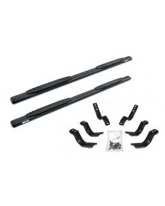 Go Rhino 1000 Series Cab length - Textured Black Bars + Brackets Toyota Tacoma 2005-2020- GO R-104442987T