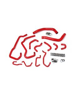 HPS Red Reinforced Silicone Radiator + Heater Hose Kit for Toyota 16-20 Tacoma 3.5L V6- HPS-57-1581-RED