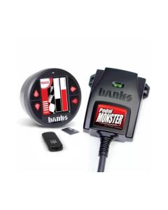 Banks Power PedalMonster Throttle Sensitivity Booster with iDash DataMonster Ram 2500 | 3500 2010-2019 | Ford F-Series 2011-2020- BANK-64313-C
