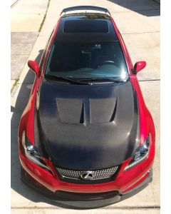 NOVEL Racing Japan Carbon Fiber Hood / Cooling Bonnet for Lexus IS-F (CFRP)