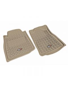 Rugged Ridge All Terrain Floor Liner, Front Pair, Tan, Auto 05-11 Tacoma Toyota Tacoma 2005-2011- RUGG-83904.10