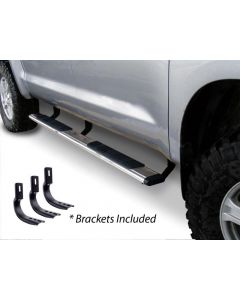 Go Rhino 5" OE Xtreme Low Profile SideSteps Kit - 87" Long Stainless Steel + Brackets Toyota Tacoma 2005-2020- GO R-685442987PS