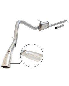 aFe POWER Mach Force-Xp 3 to 3-1/2 409 Stainless Steel Catback Exhaust System Ford Trucks 99-04 V8