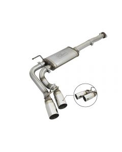 aFe Rebel Series 3" 409 Stainless Steel Catback Exhaust System 05-15 Toyota Tacoma V6-4.0L- AFE-49-46033-P