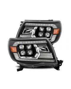 Toyota Tacoma  NOVA-Series Projector Headlights Black  2005-2011 Alpharex- ALPH-880742