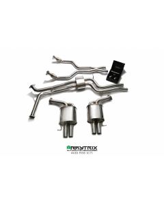 ARMYTRIX Stainless Steel Valvetronic Catback Exhaust System Audi S6 Avant | S7 | RS6 | RS7 C7 4.0 TFSI V8 2014-2020- ARMY-AUC7R-C