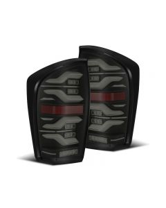 AlphaRex LUXX-Series LED Tail Lights Black Toyota Tacoma 2016-2021- ALPH-680090