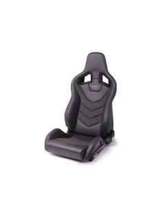 Recaro Sportster GT w/Sub-Hole Right Seat Leather Black | Carbon Weave- 410.2SH.3167