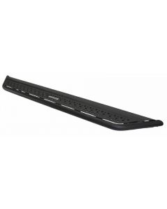 Go Rhino Black Textured 80" Dominator Extreme D6 Side Steps Bar Ram | Dodge | Chevrolet | GMC | Ford | Toyota 4 Door Pickup- GO R-D60080T