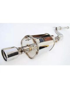 Invidia Q300 Catback Exhaust with Polished Stainless Steel Tip Civic SI Sedan 2012-2013- INVI-HS12HC4G3S