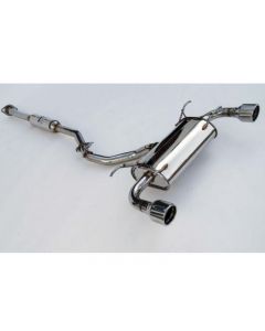Invidia Q300 Catback Exhaust with Rolled Stainless Steel Tips Subaru BRZ | Scion FRS | Toyota GT-86 2012+- HS12SSTG3S