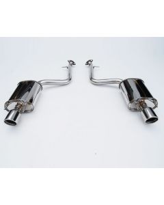 Invidia 15+ Lexus IS200t Q300H Dual Stainless Steel Tip Cat-back Exhaust - HS15LIS2G3SH