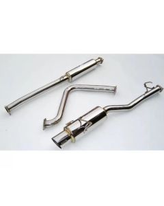 Invidia N1 Catback Exhaust System with 60mm Stainless Steel Tip Honda Prelude 1997-2001- INVI-HS97HP1GTP
