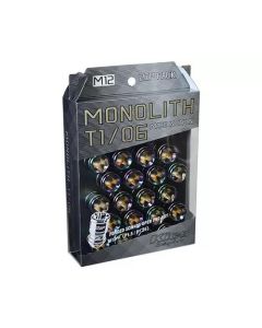 Project Kics Monolith T1/06 Neochro 12x1.25 Lug Nut Set 20 Pieces
