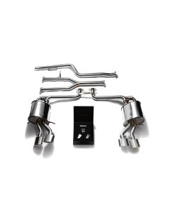 ARMYTRIX Valvetronic Exhaust System Mercedes-Benz C-Class W204 2012-2015- ARMY-MB042-QS20C