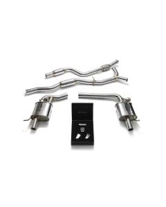 ARMYTRIX Stainless Steel Valvetronic Catback Exhaust System Mercedes-Benz C-Class W205 RHD 2015-2018- ARMY-MB052-RC