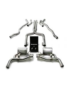 ARMYTRIX Stainless Steel Valvetronic Catback Exhaust System Mercedes-Benz C63 AMG | AMG S W205 2015-2020- ARMY-MB056-C