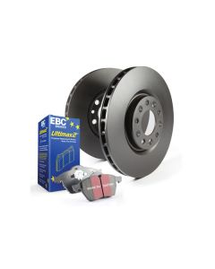 EBC Brakes S20K Front/REAR Disc Brake Pad and Rotor Kit UD976+RK7578+UD606+RK7579 Front- S20K1820