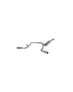 MBRP T409 Stainless Steel 3" Catback Dual Split Side XP Series Toyota Tacoma 3.5L 2016-2021- MBRP-S5340409