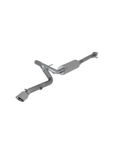 MBRP Aluminized Steel 2.5" Catback Single Side Installer Series Toyota 4Runner | Land Cruiser Prado 2010-2021- S5342AL