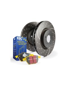 EBC Brakes S5KR Kit Number REAR Disc Brake Pad and Rotor Kit DP41682R+GD7230 Rear- S5KR1190