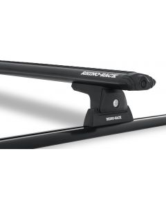 Rhino-Rack Vortex RLT600 Trackmount Black 2 Bar Roof Rack - JA8955