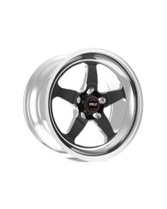 Weld S71 Wheel 18x9 5x4.5 28mm Black Center - Polished Shell- WELD-71HB8090A61A