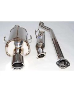 Invidia Q300 Catback Exhaust Stainless Steel Rolled Tip Acura RSX Type-S 2002-2006- INVI-HS01AR1G3S
