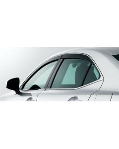 Lexus OE Japan - Window Visor Set 2021+ IS300, IS350 (chrome trim) - OE-LXS-08162-53010