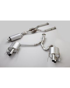 NOVEL Racing Japan Valved Catback Exhaust for Lexus IS F  (Center Pipe + Rear Muffler)