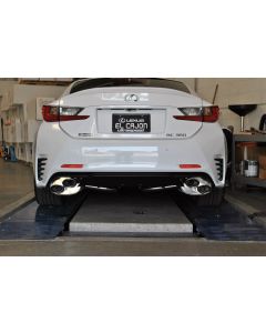INVIDIA Q300 Axle Back Exhaust for Lexus RC200t RC350 with SS TIP