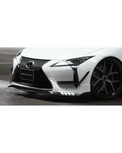WALD International Sports LineFront Spoiler + LED DRL for Lexus LC500 2016-2017 - LC500.FL.17