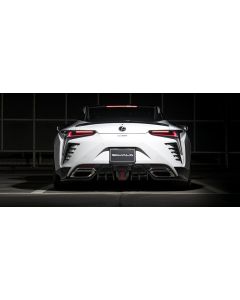 WALD International Sports Line Rear Duct Cover (requires drilling) for Lexus LC500 2016-2017 - LC500.RD.17