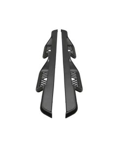 Westin Outlaw Drop Nerf Step Bars - Black Toyota Tacoma Double Cab 2005-2022- WEST-20-12775