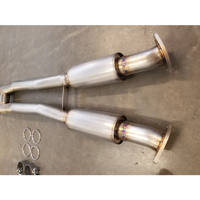 PPE Engineering Bolt-on Catless Resonated Mid Pipe for Lexus