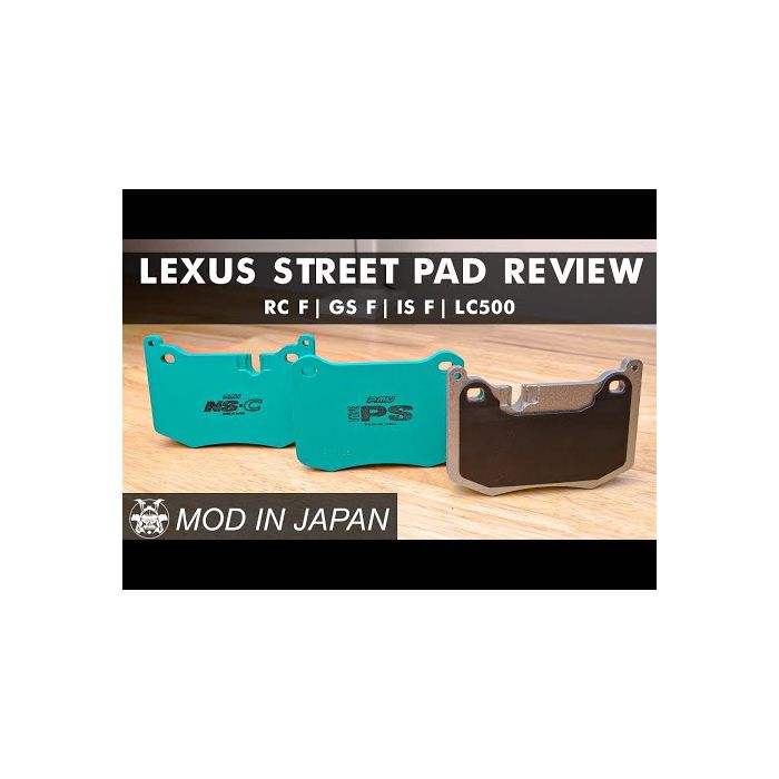 パーツ Misat TOM'S Racing- Front Brake Pads (Performer) for Lexus LC500