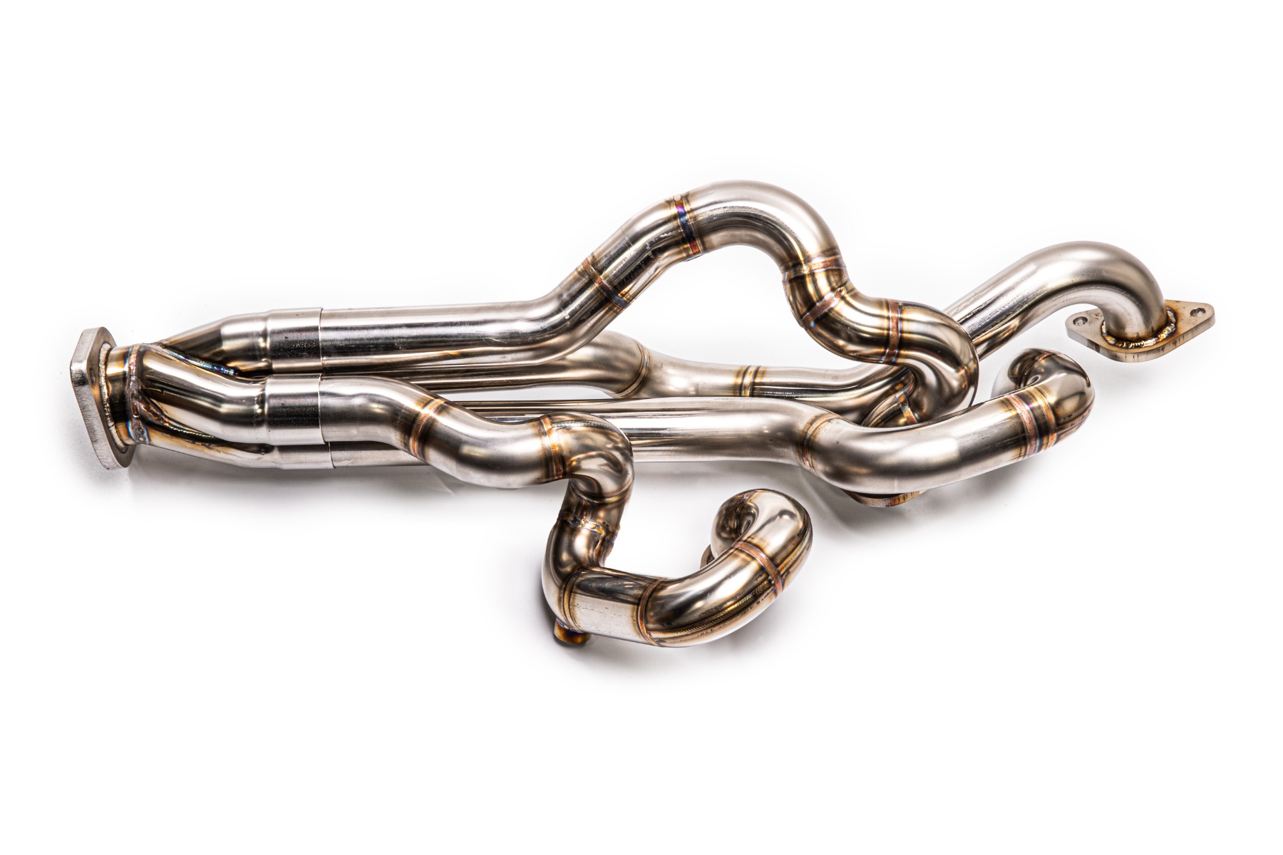 NOVEL Racing Japan GEN III exhaust manifold for the Lexus 2UR V8, a common upgrade after replacing ignition coils