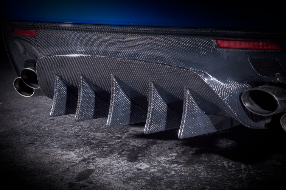 NOVEL Racing Japan carbon fiber rear diffuser for the Lexus RC F