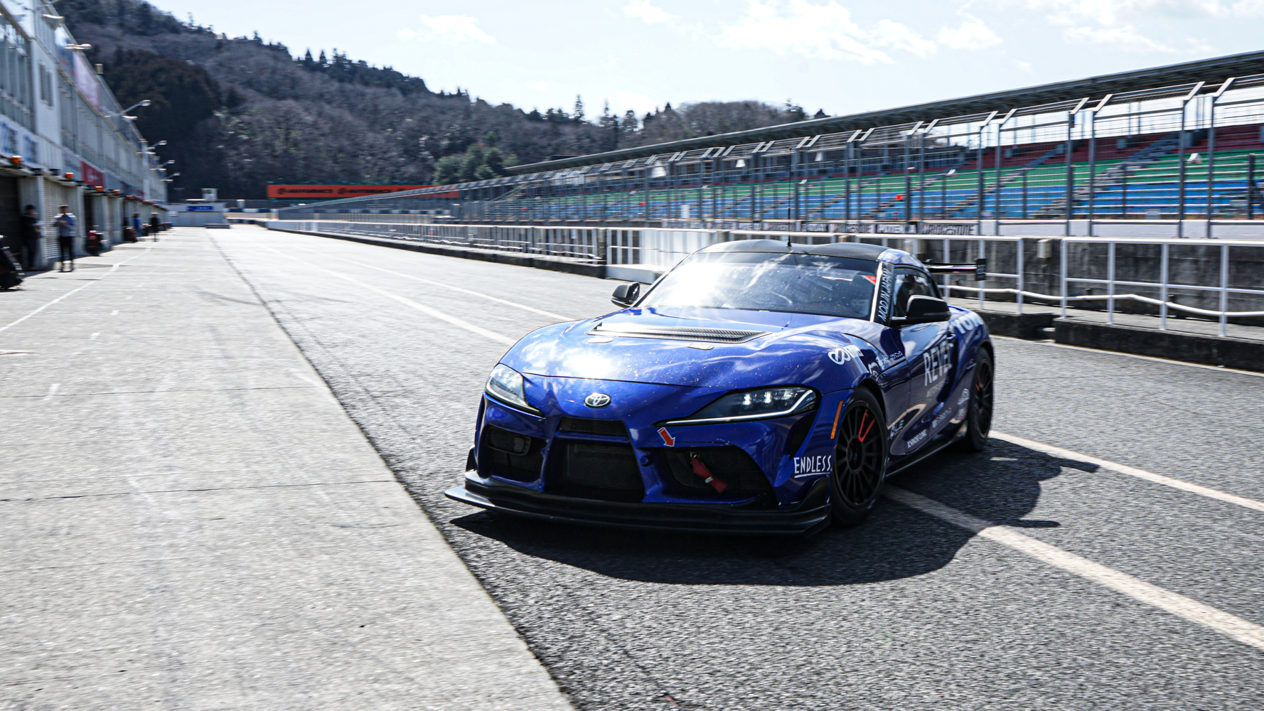 REVEL Motorsports / Ring Racing Toyota Supra GT4 Offseason Testing in Japan